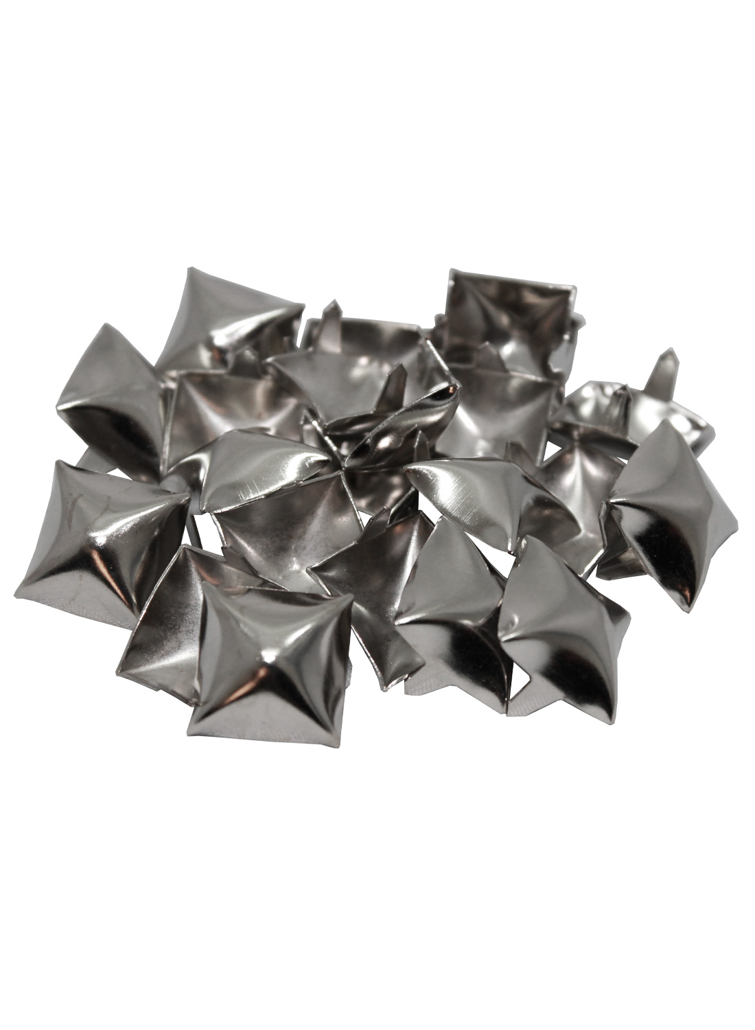 Silver Pyramid Studs Large Oldstyle