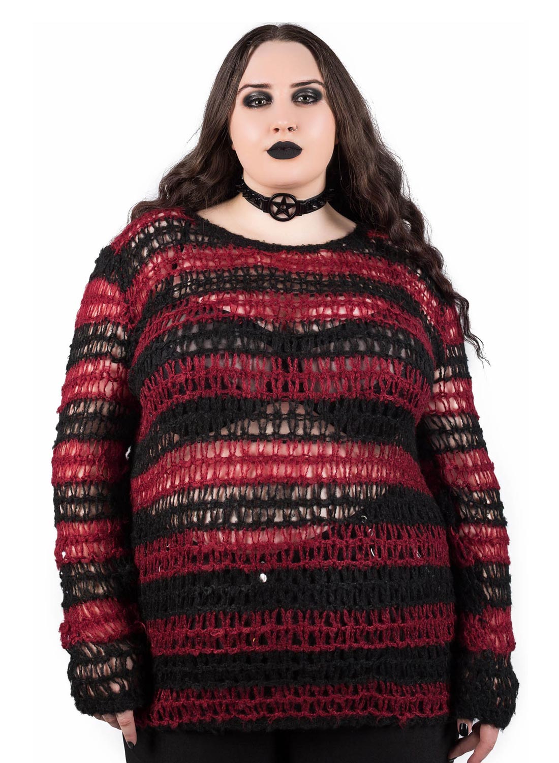 ELMSTREET FAUX-MOHAIR TRÖJA – Bild 3