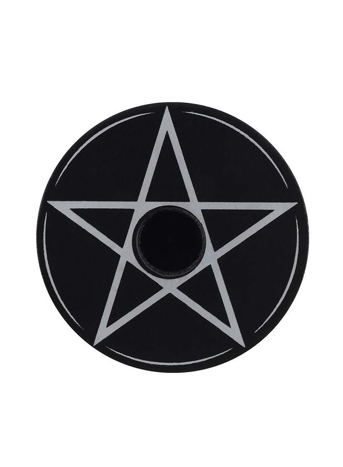 Pentagram candle holde