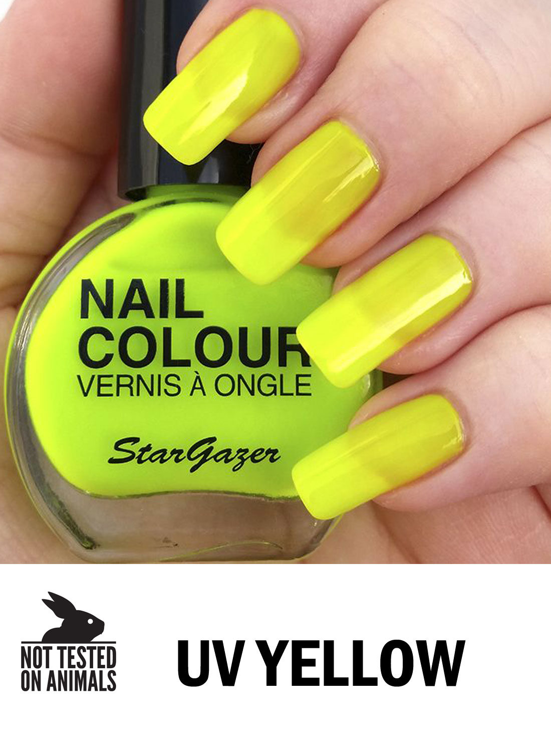 Neon Nail Polish Yellow