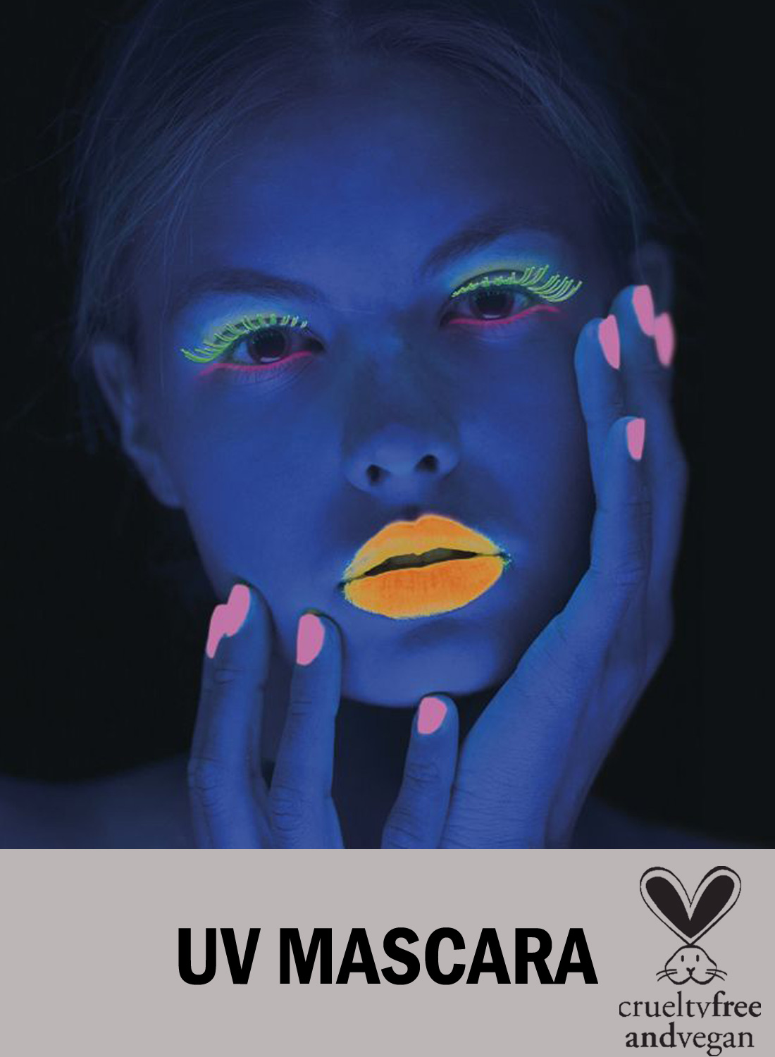 Stargazer UV Mascara Red – Bild 2