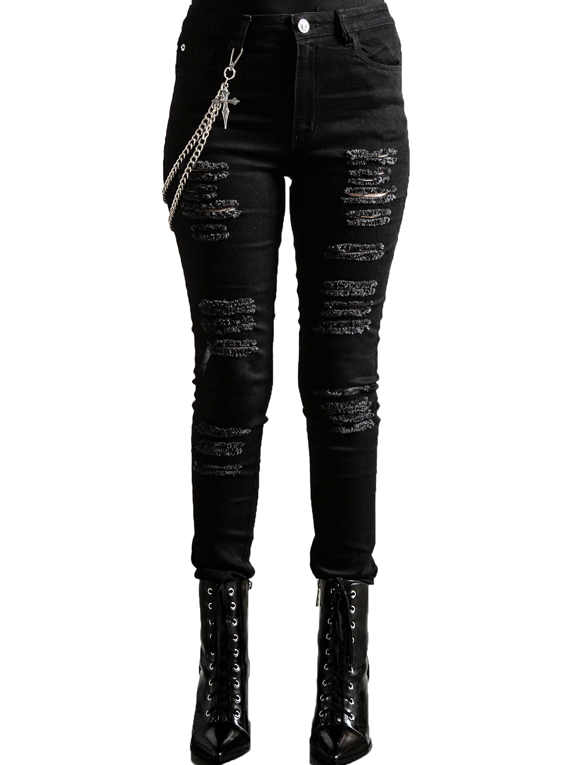 Killstar R.I.P. slash jeans