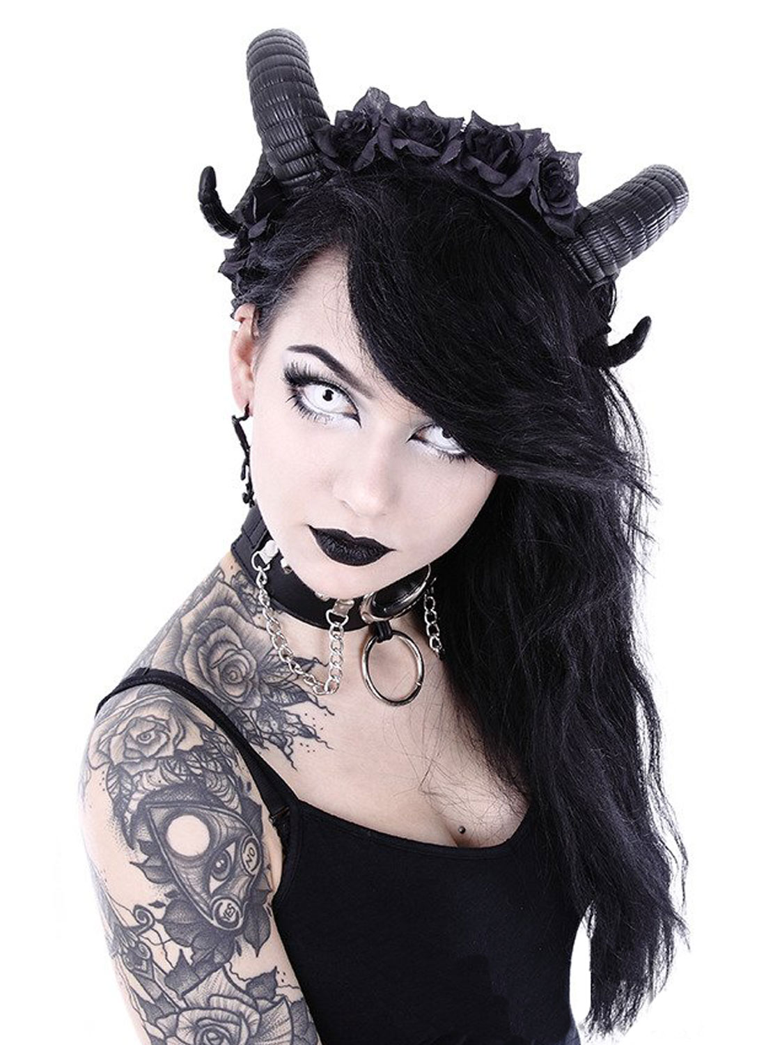 Sinister & Roses Headband