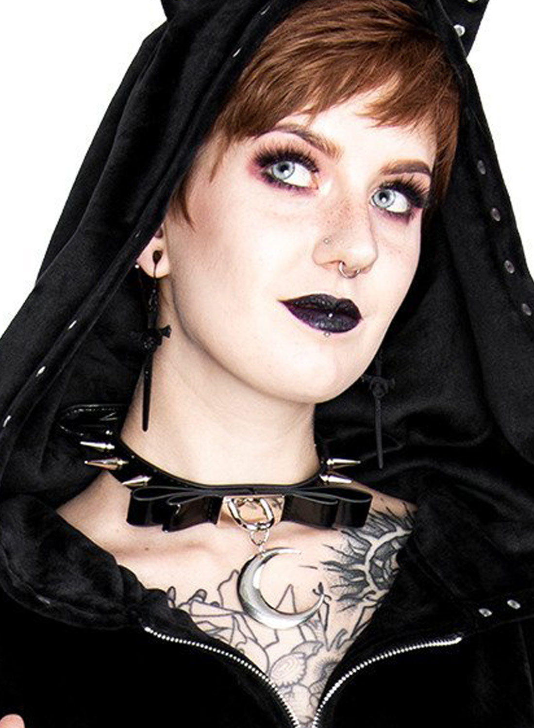 Bow Moon Vegan Choker