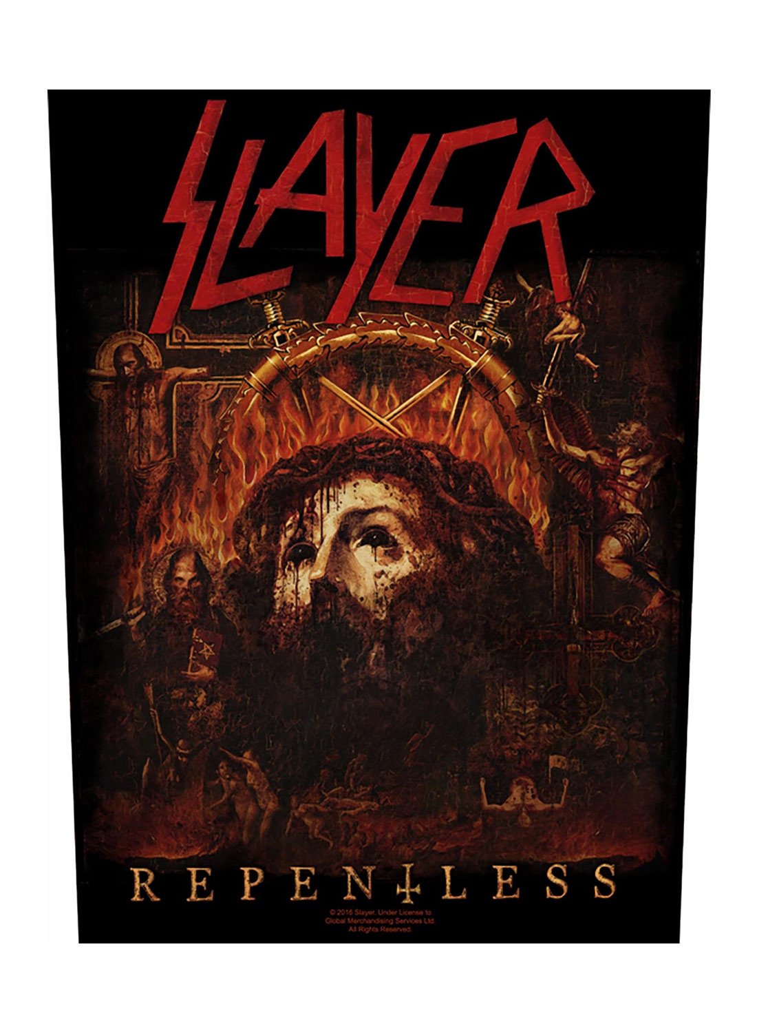 Slayer Repentless Back Patch