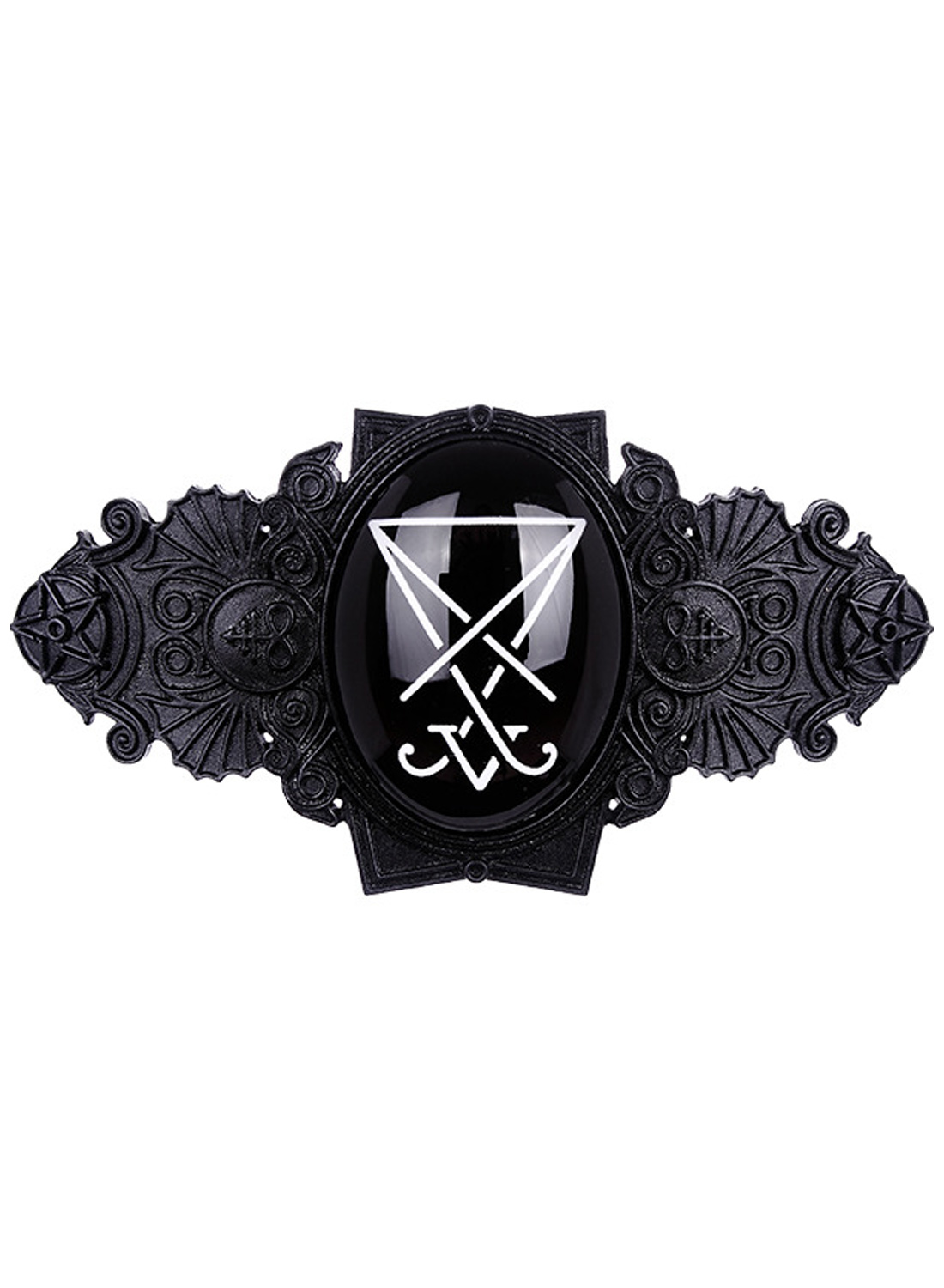 Black Lusifer Hairclip