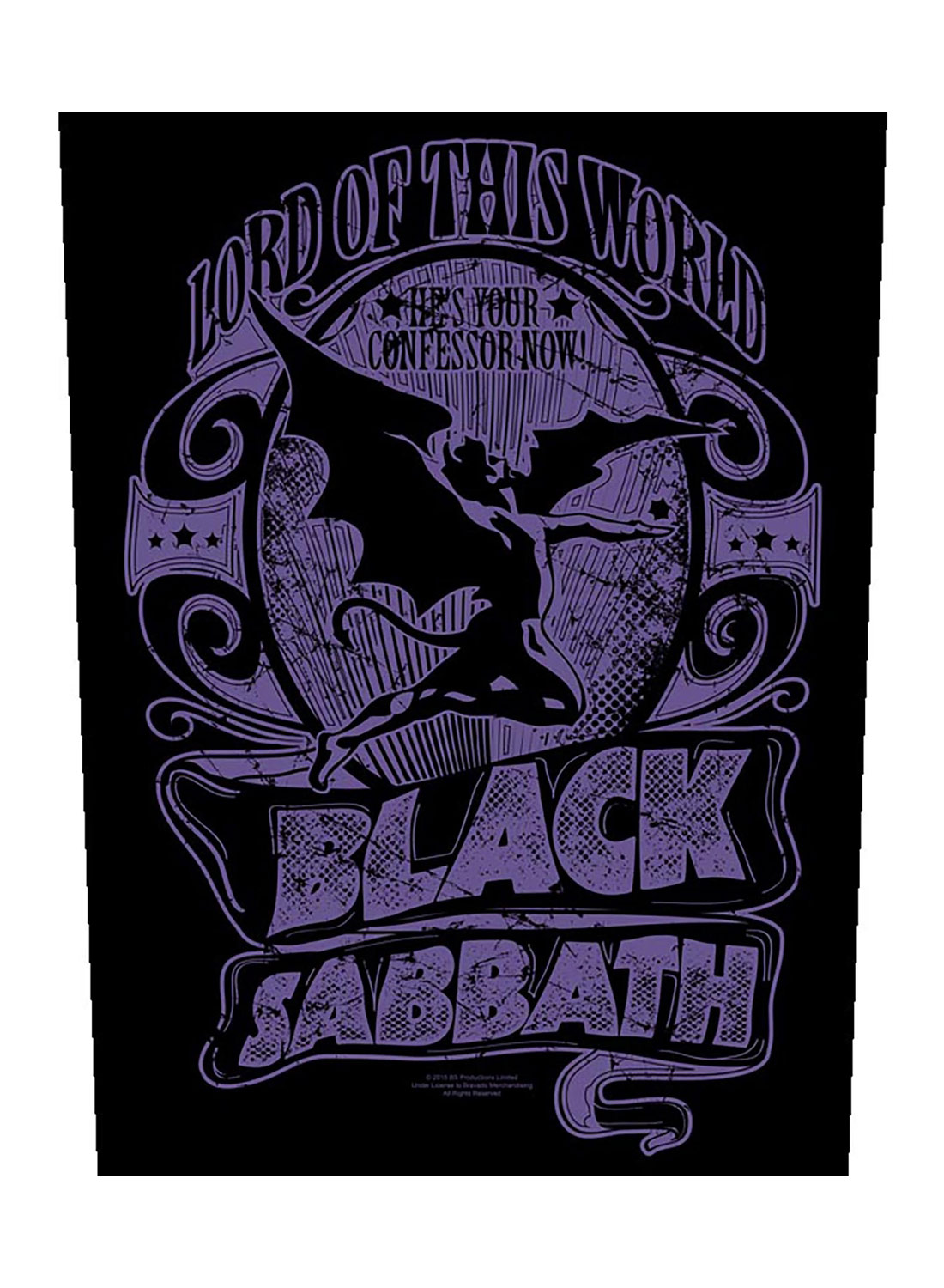 Black Sabbath Lord Of This World Back Patch