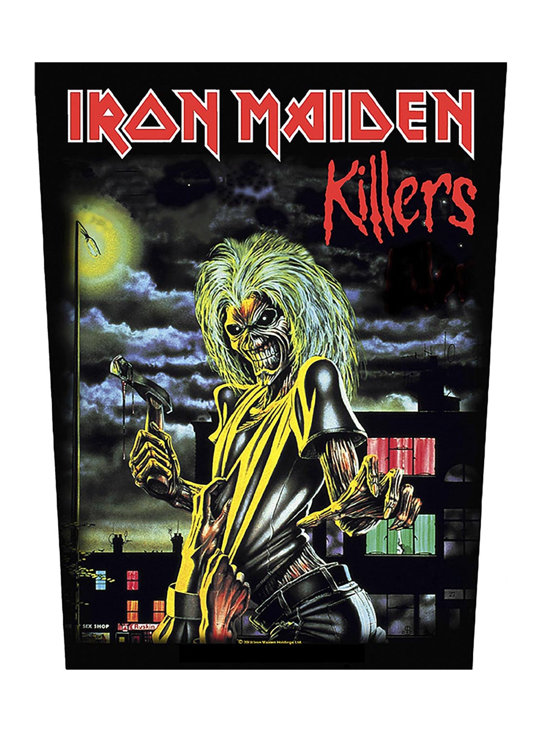 Iron Maiden Killers Back Patch