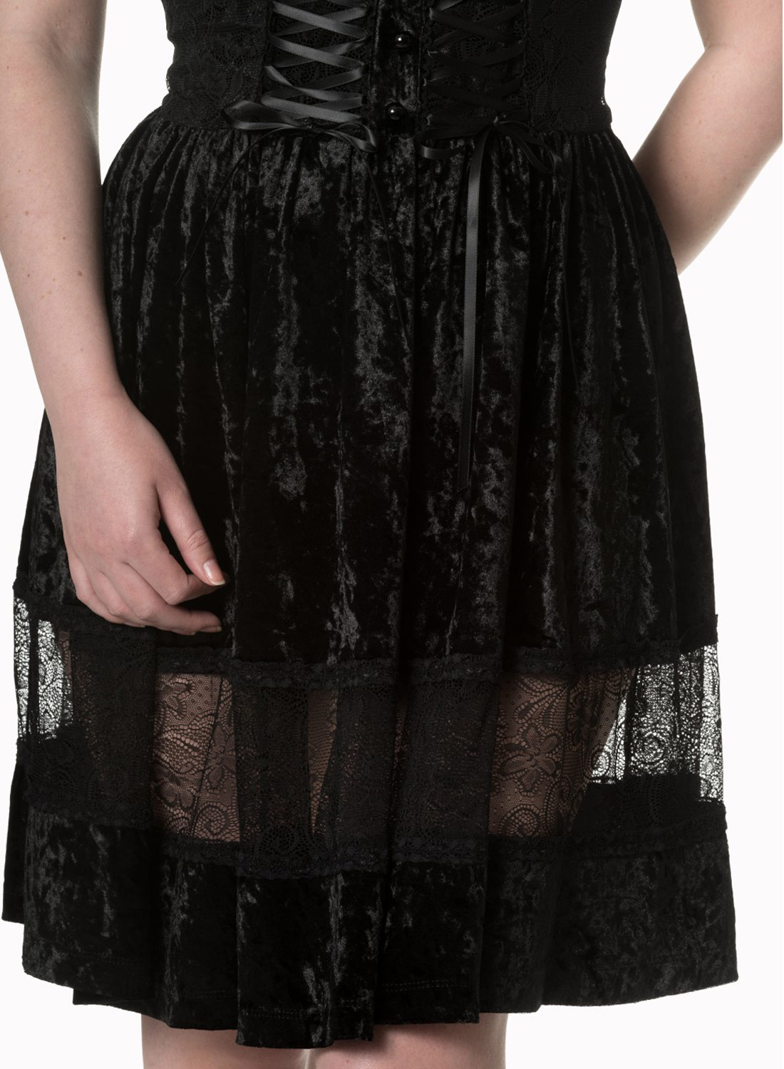 Dering Until Down Dress – Bild 3