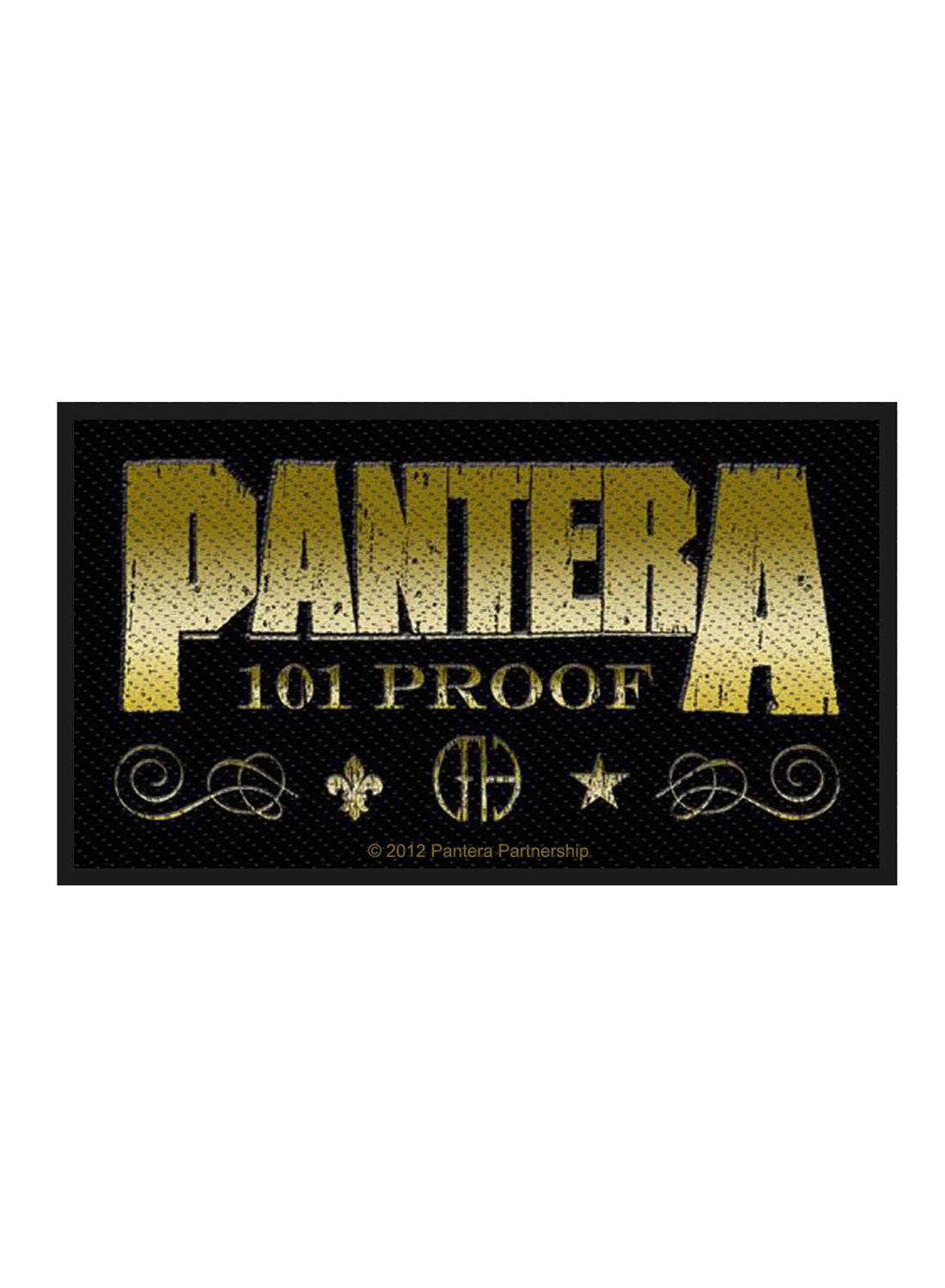Pantera Whiskey Label Patch