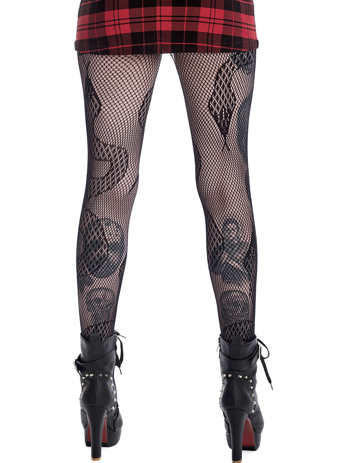 Snakes Fishnet Tights