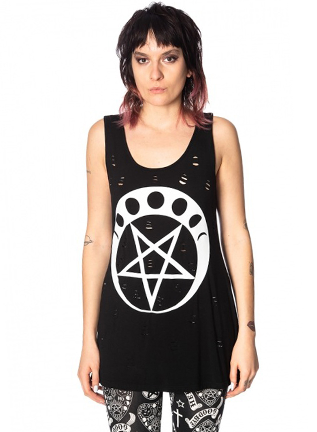 Penta Moon Phase Top