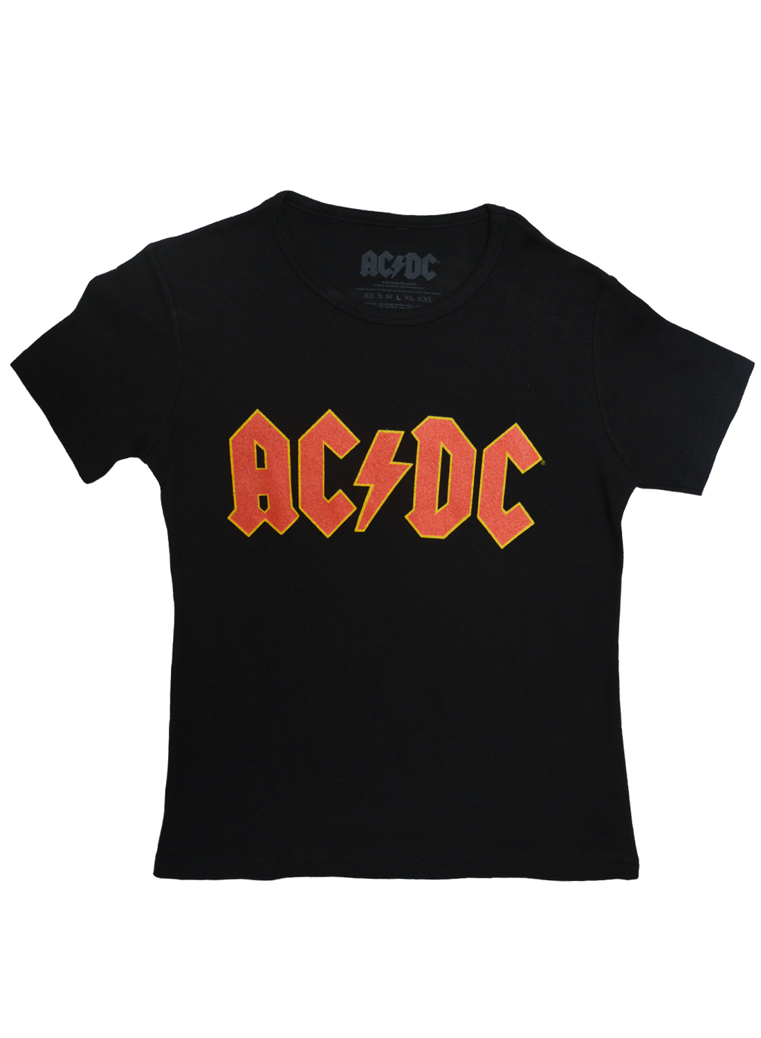 AC/DC Logo Girly Top
