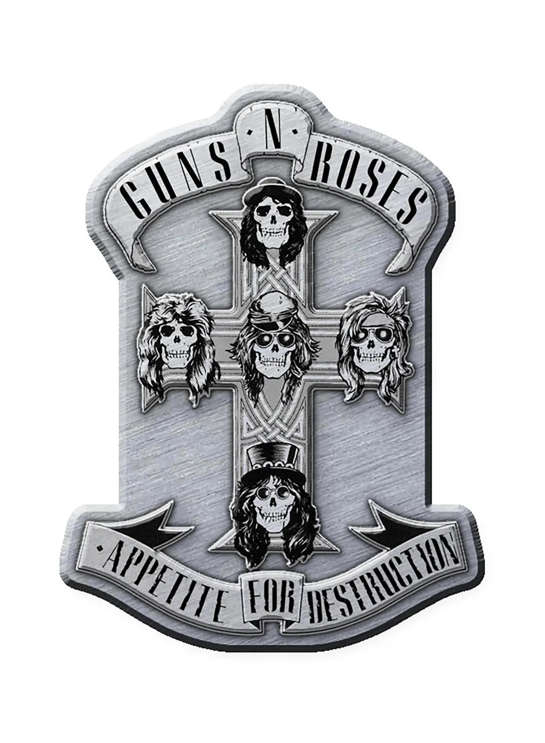 Guns 'N' Roses Appetite Metal Pin Badge