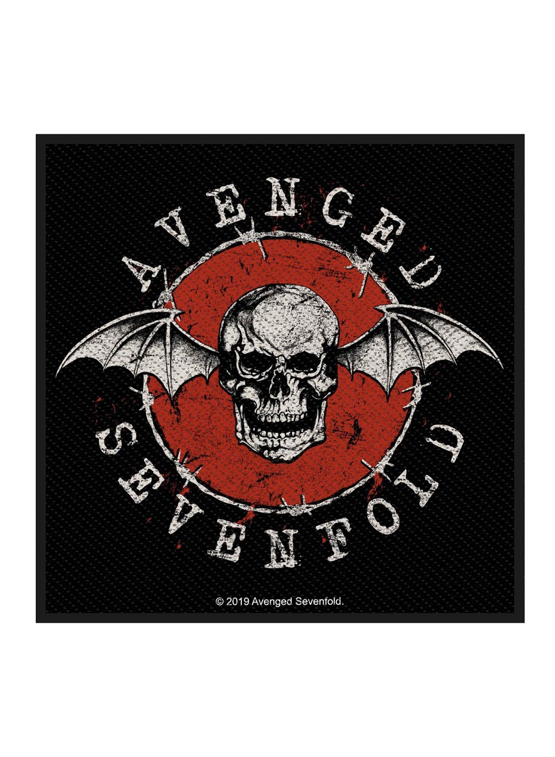 Avenged Sevenfold Distressed Skull Patch