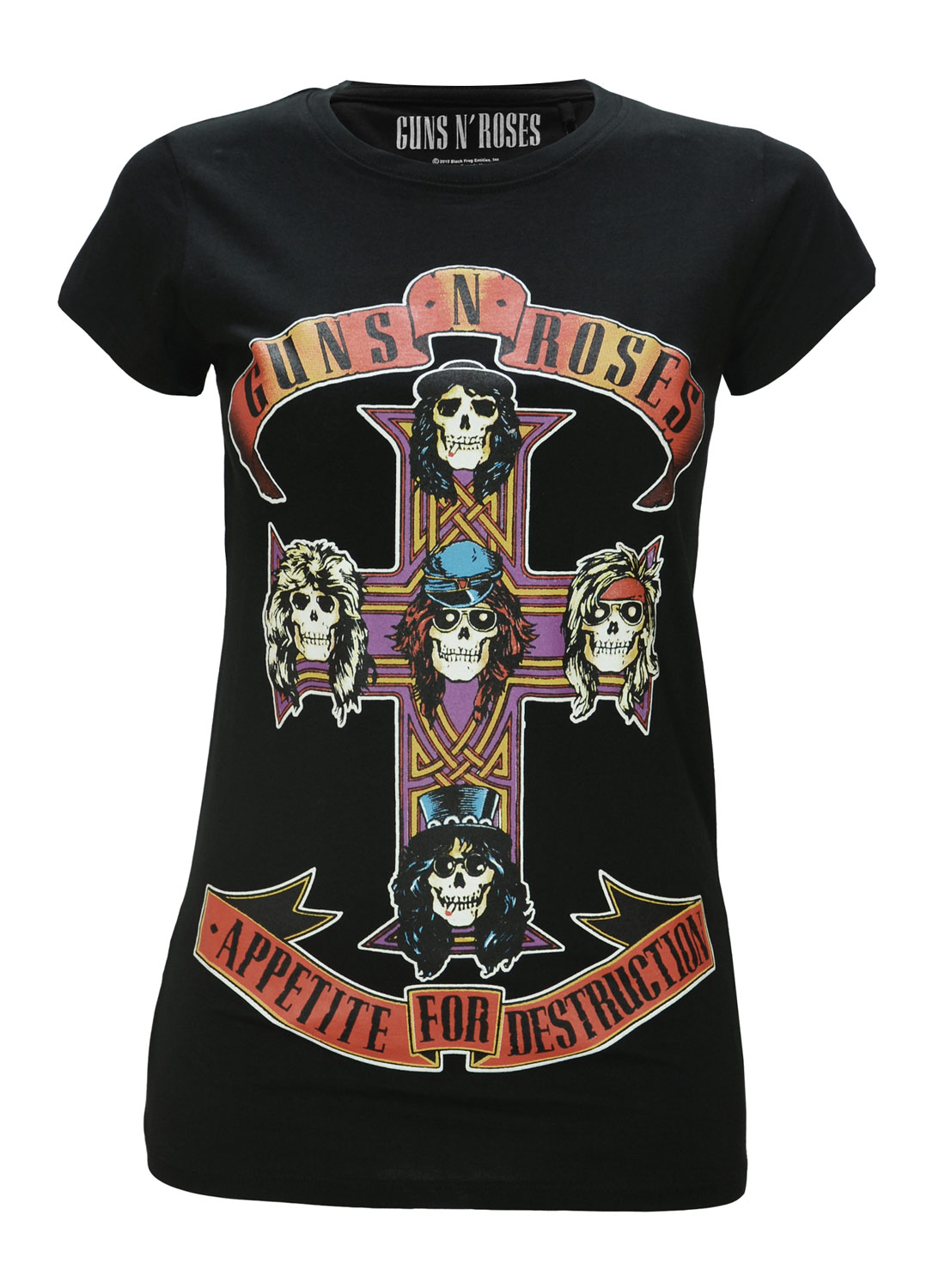 Guns 'N' Roses Appetite for Destruction Girly Top