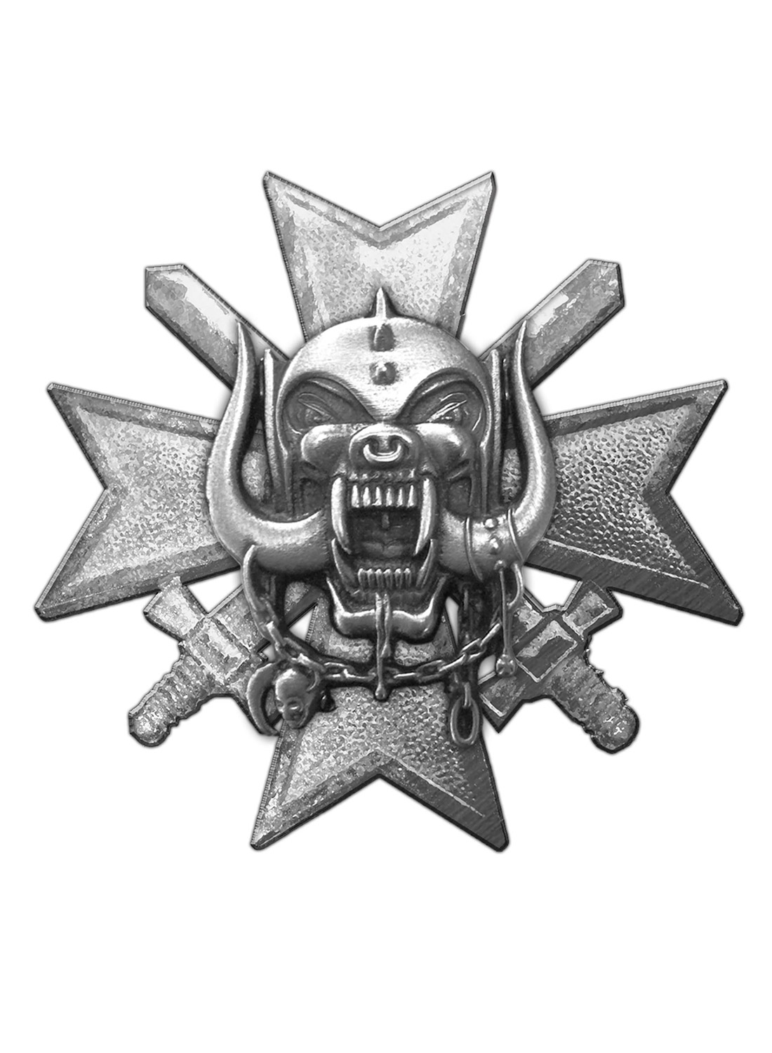 Motörhead Bad Magic Metal Pin Badge