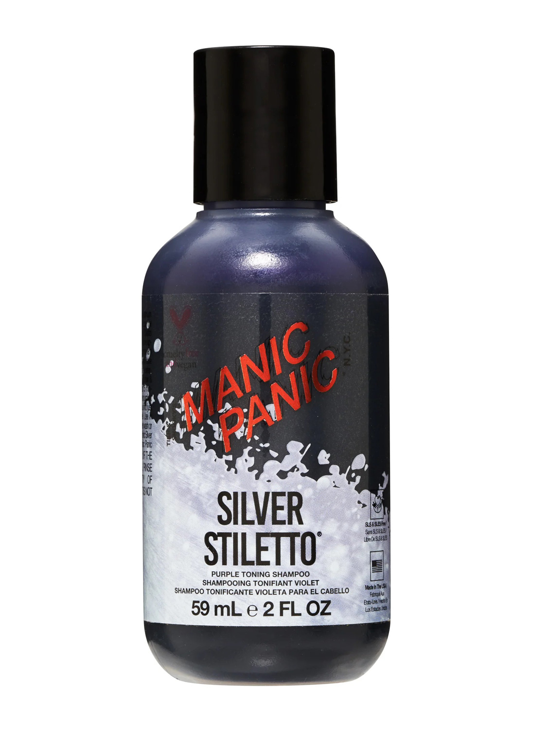 Silver Stiletto Small Shampoo