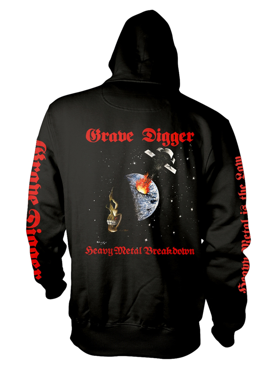 Grave Digger Heavy Metal Breakdown Hoodie