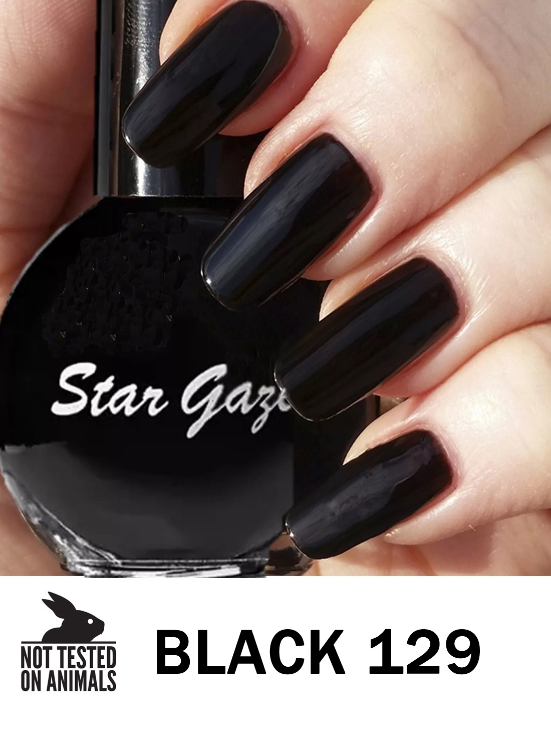 Stargazer Black Nail Polish