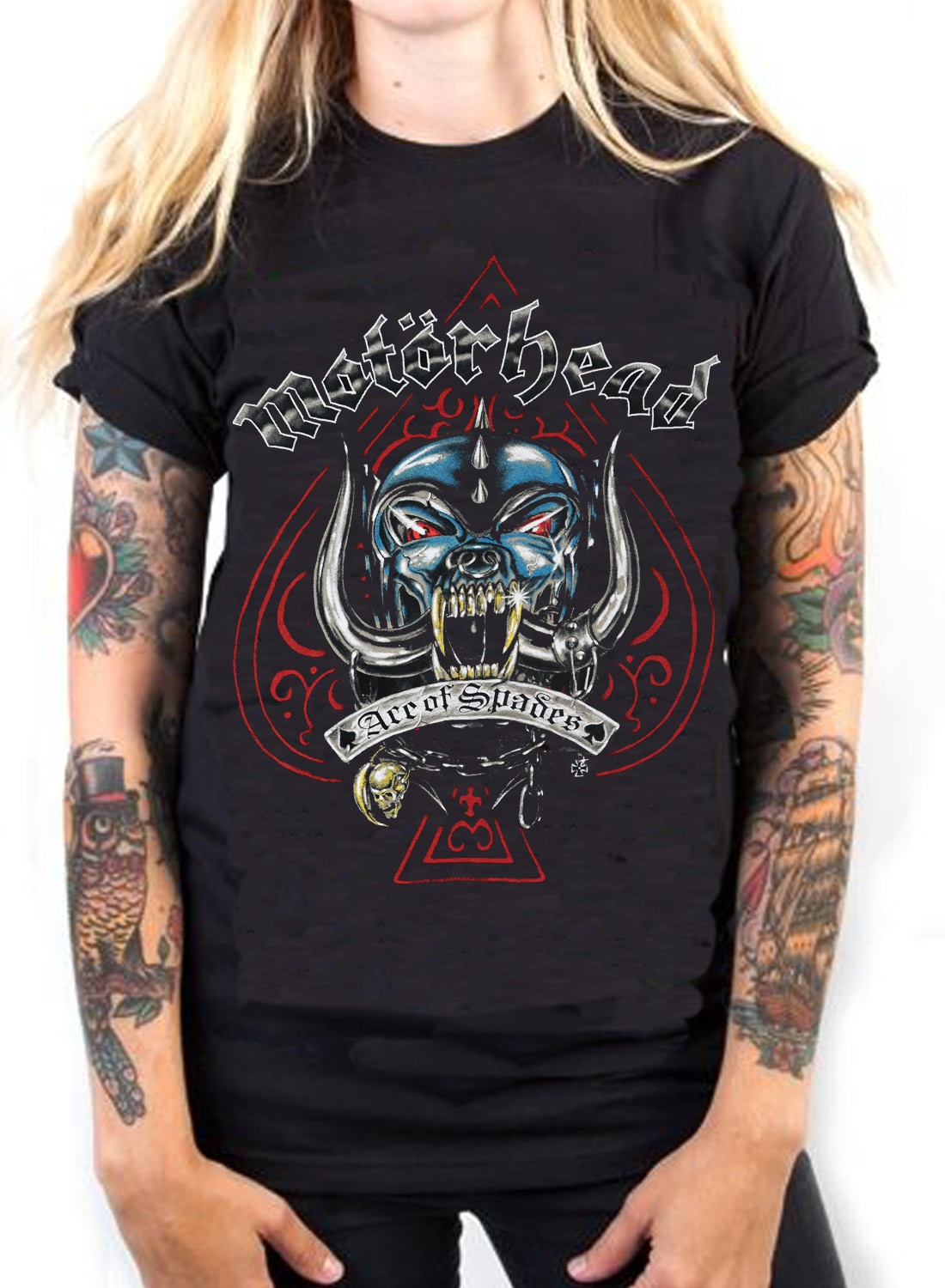 Motörhead Ace Girly Top