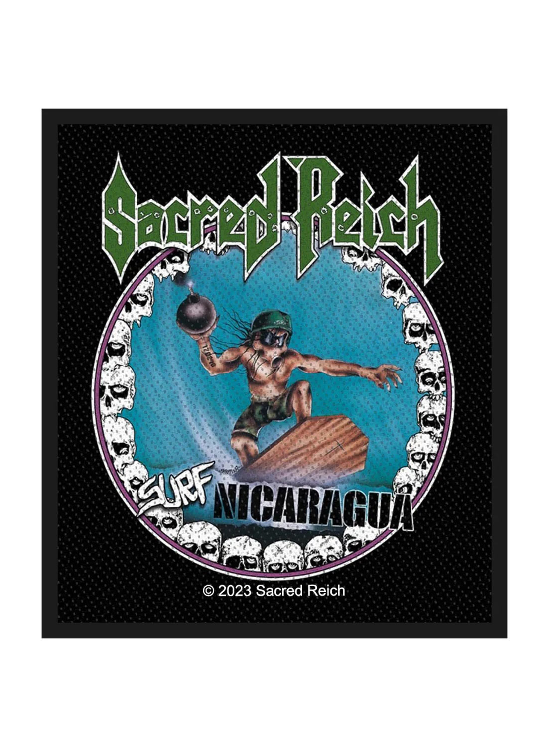 Sacred Reich Nicaragua Patch