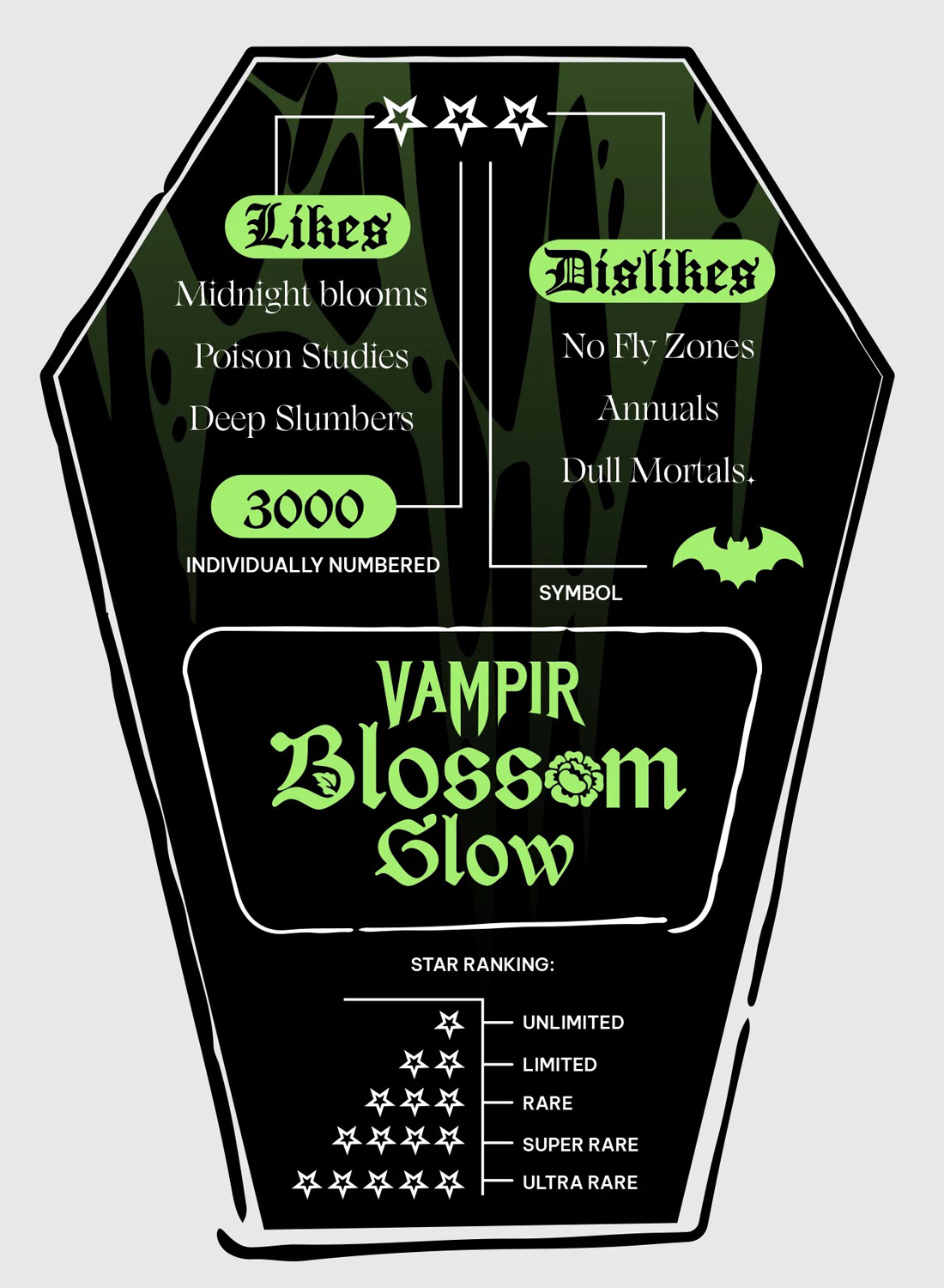 Vampir Blossom Glow Plush Toy