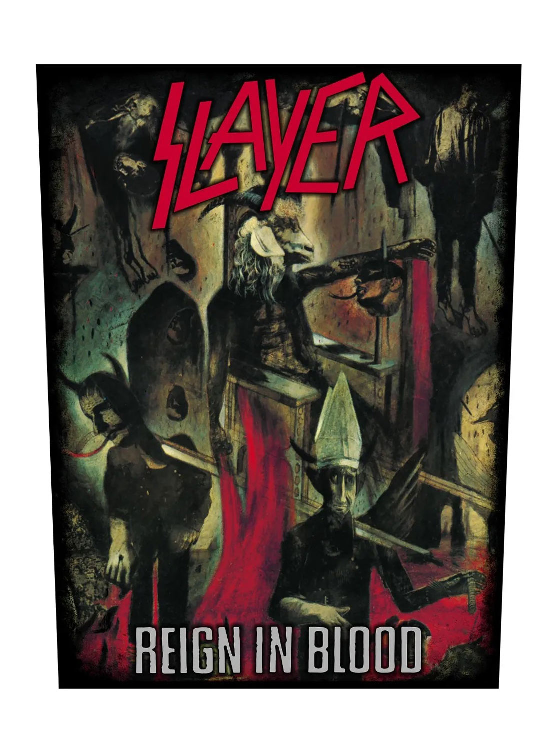 Slayer Rage In Blood Back Patch