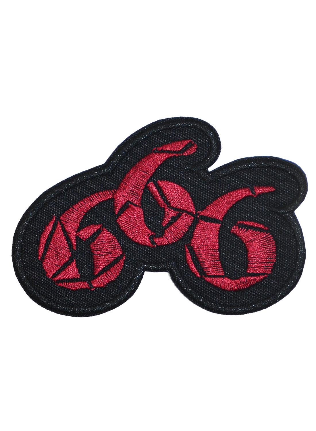666 Embroidered patch